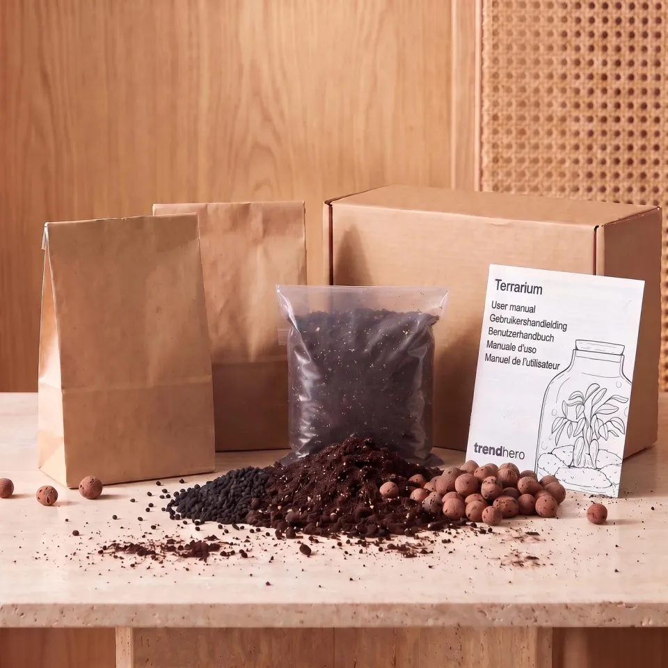 Urbanjungl Terrarium pakket navul- en startpakket S/M