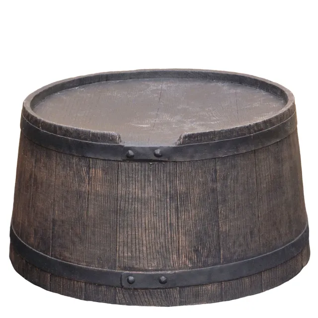 Tuincentrum Heerdink Roto 140 liter regentonvoet bruin 48-54 cm