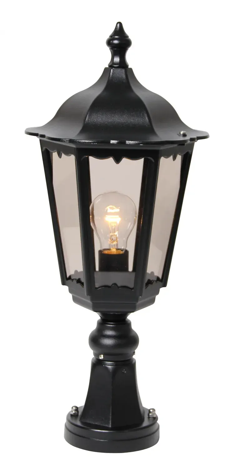 Tuincentrum Heerdink Cartella sokkel lamp zwart 53cm E27