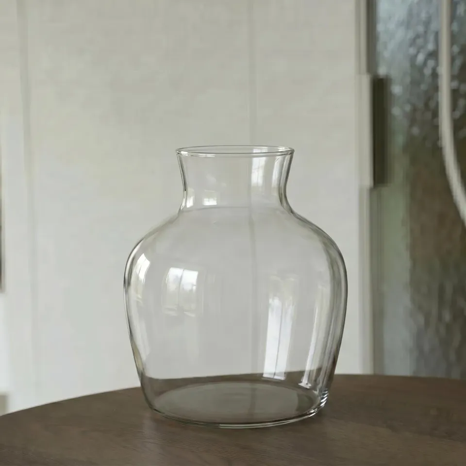 Urbanjungl Little Joe fles gerecycled glas Ø 20 cm 5,5L