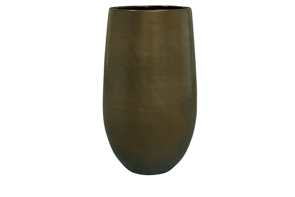 Tuincentrum Heerdink Esra bloempot shiny green D18 H30