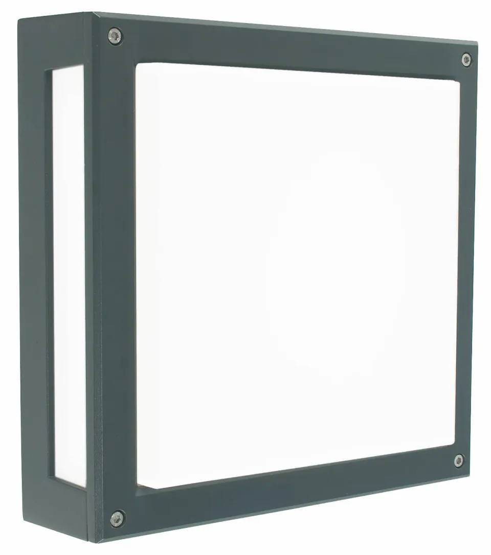Tuincentrum Heerdink plafond spot vierkant antraciet E27