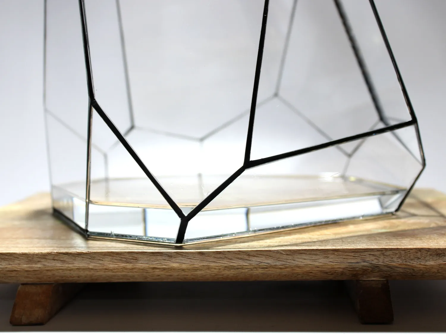 Urbanjungl Torno geometric terrarium glas 28x26x24 cm