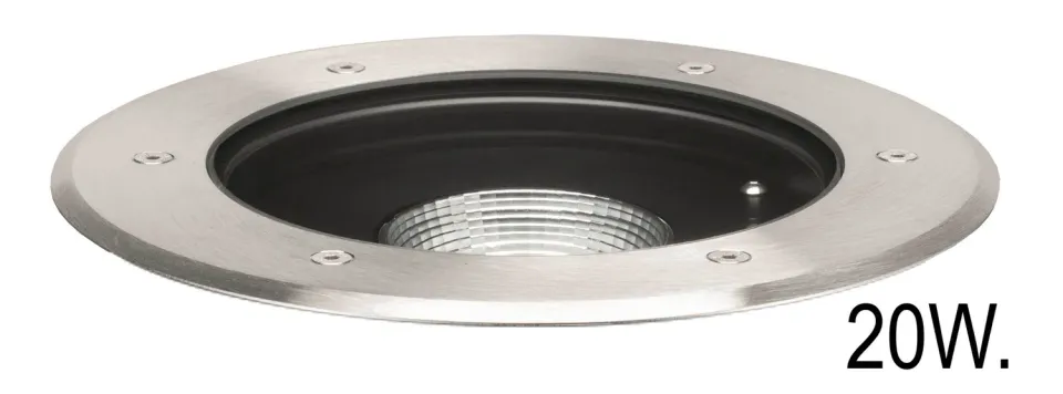 Tuincentrum Heerdink Spotpro grondspot RVS316 20W 3000K dimbaar
