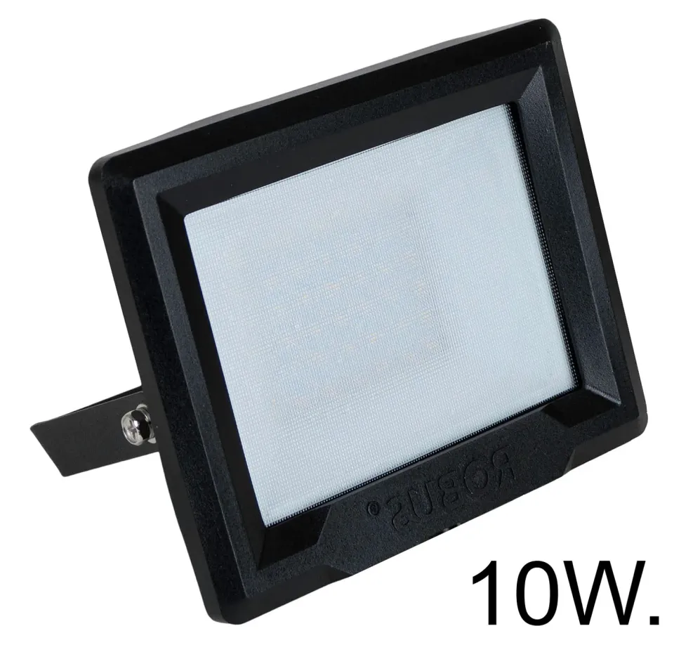 Spotpro Breedstraler tuinspot zwart LED 10W 3000K