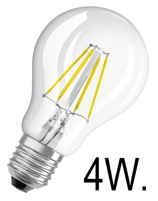 Tuincentrum Heerdink ledlamp E27 4W 2700K filament helder