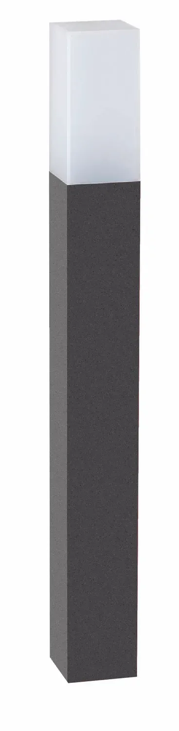 Lux Est staande lamp 77 cm antraciet E27