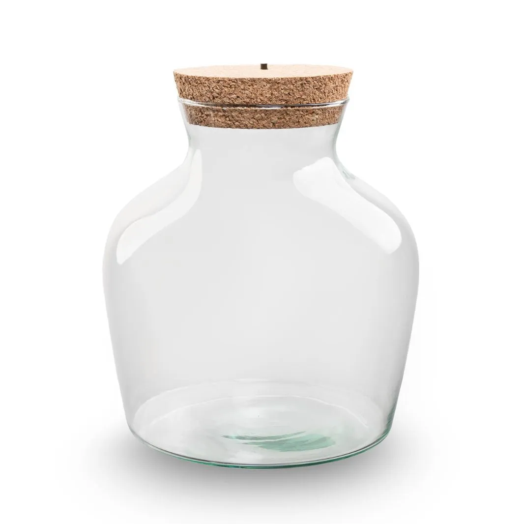 Urbanjungl Little Joe terrarium fles met LED-kurk 5,5 L