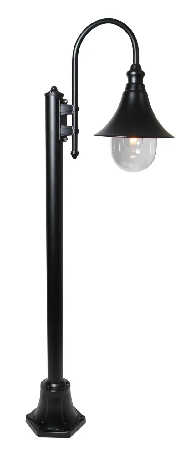 Tuincentrum Heerdink Calice 2 staande lamp 130cm zwart E27