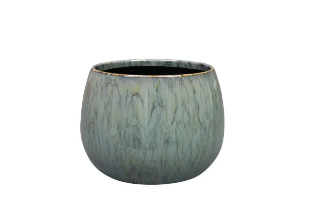 Tuincentrum Heerdink Odile pot blauw D19 keramiek