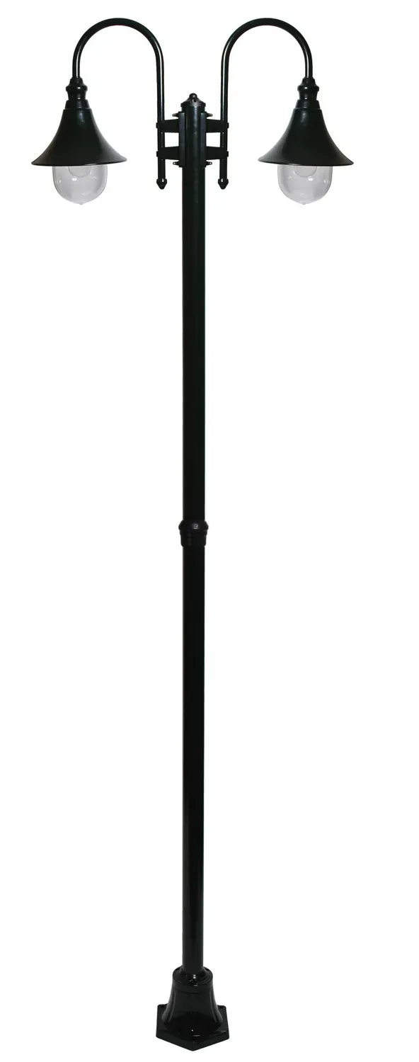 Calice 2 buitenlamp 2-licht 240 cm groen E27