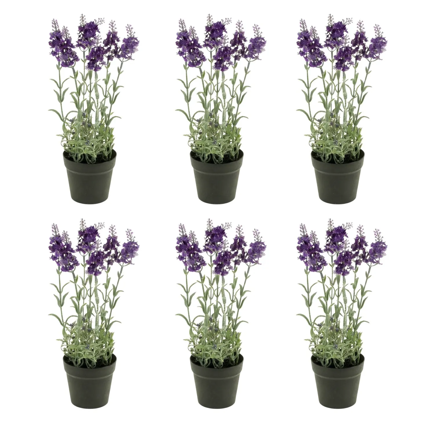 Urbanjungl Lavender kunstplant 28 cm paars in pot