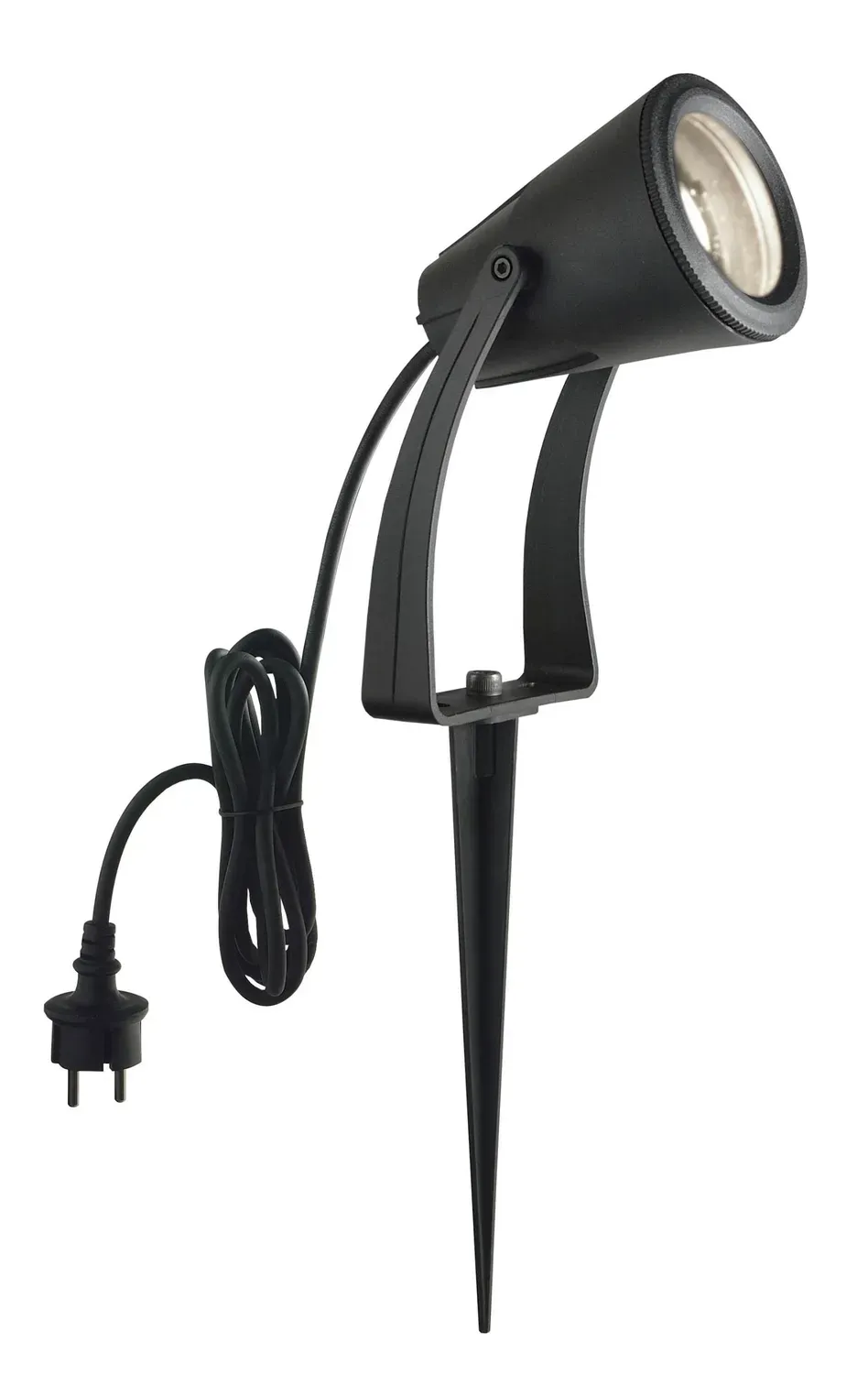 Spotpro gevel prikspot zwart GU10