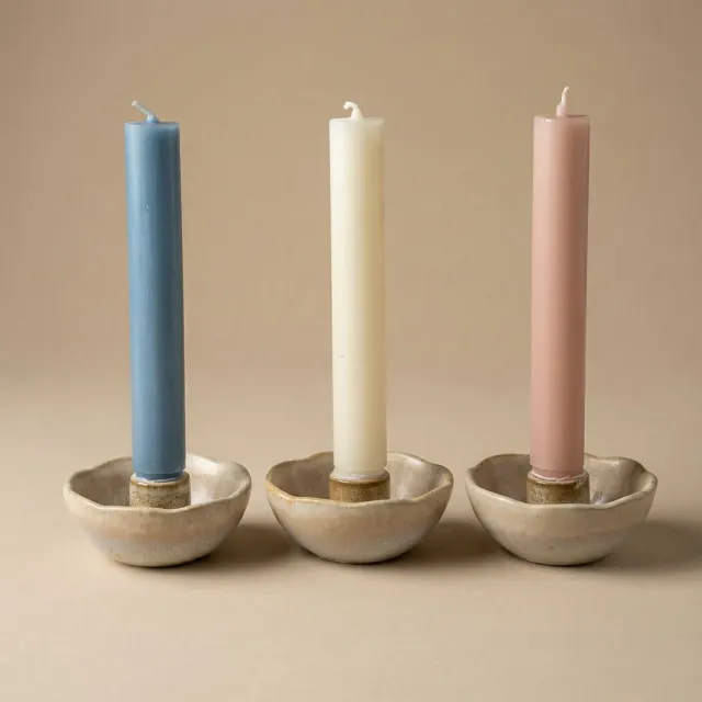 Urbanjungl Pastel Harmony kaarsen set 3 stuks pastel