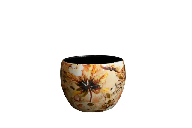 Tuincentrum Heerdink Cotton bloempot cream D9 H7 metaal