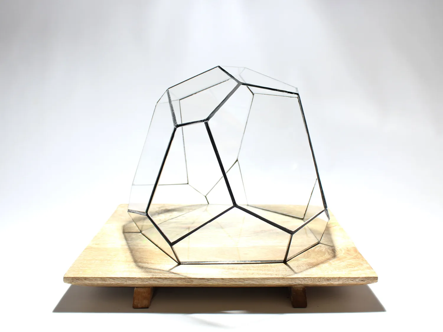 Urbanjungl Torno geometric terrarium glas 28x26x24 cm