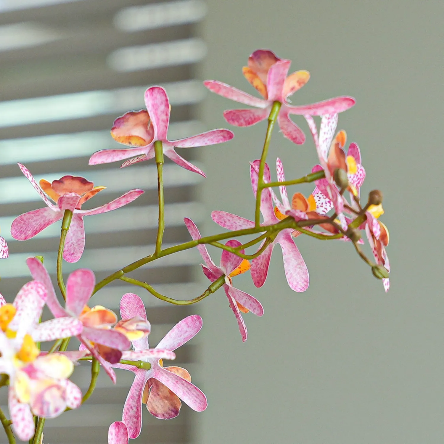 Urbanjungl Renanthera orchidee kunstplant 56 cm roze