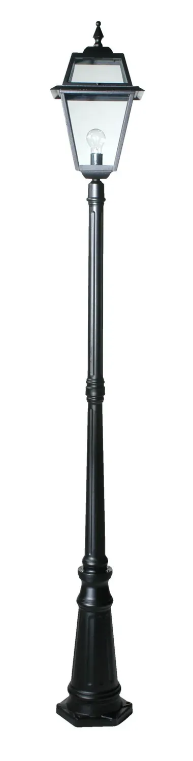 Perla staande lamp 228 cm zwart E27