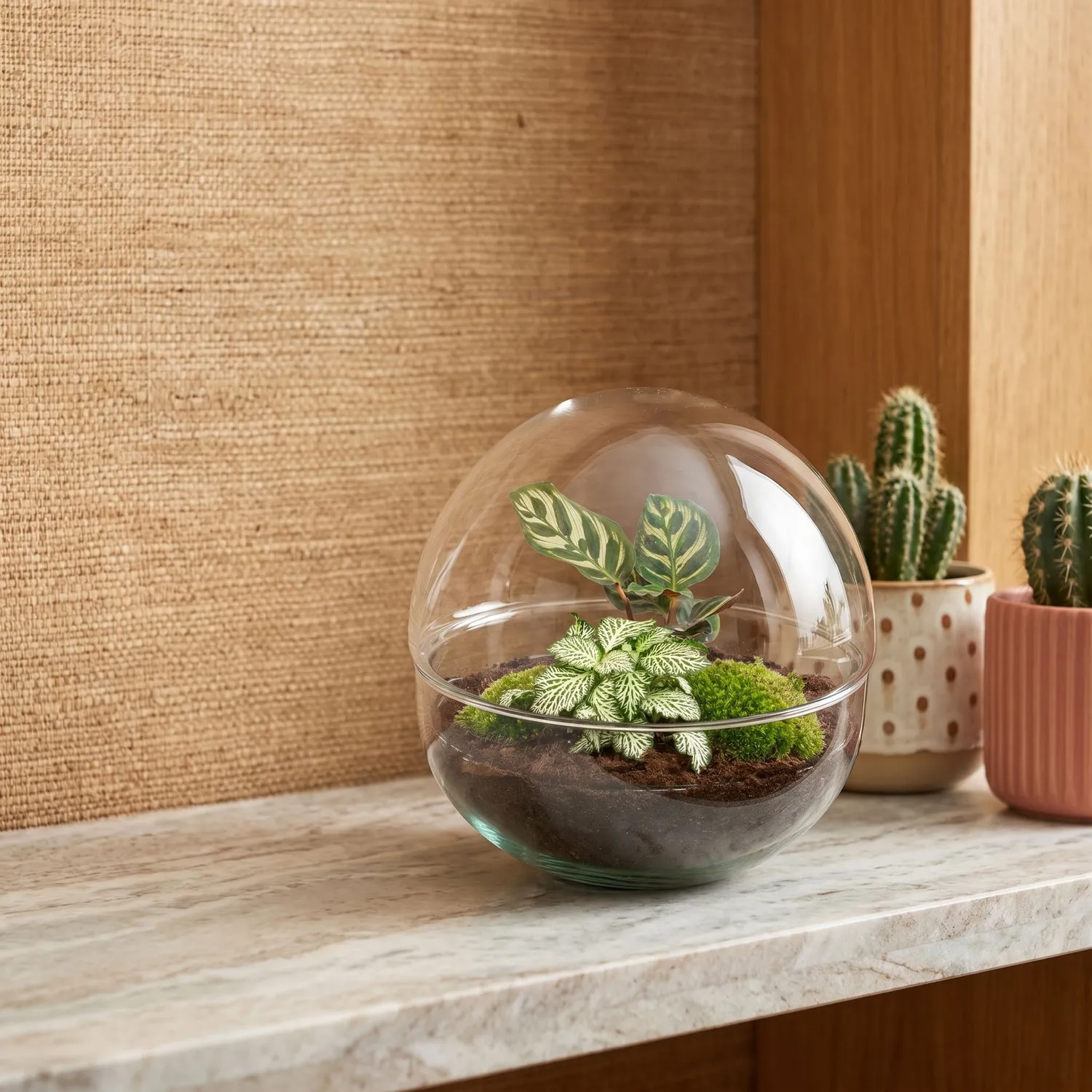 Urbanjungl Dome terrarium DIY kit Ø 20 cm gesloten