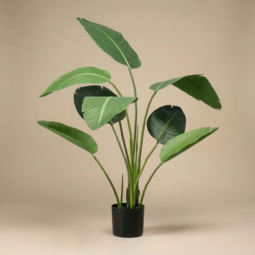 Urbanjungl Strelitzia kunstplant 120 cm tropisch