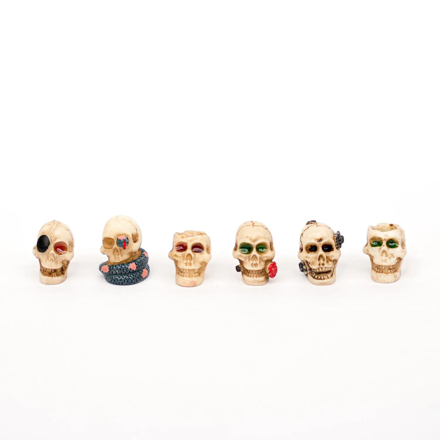 Urbanjungl Skulls Gone Wild Miniatuurfiguren 6 stuks