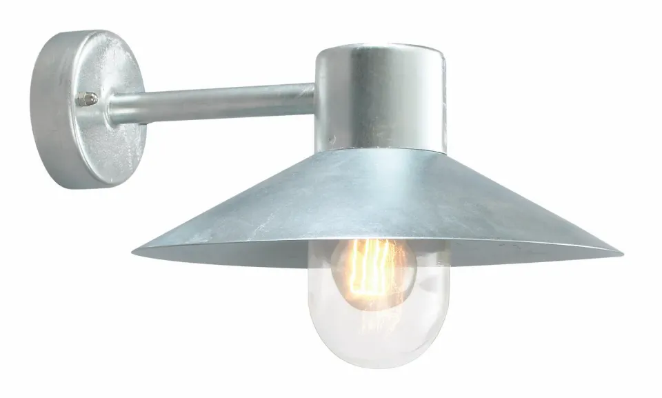 Selva gevel lamp gegalvaniseerd E27 buiten