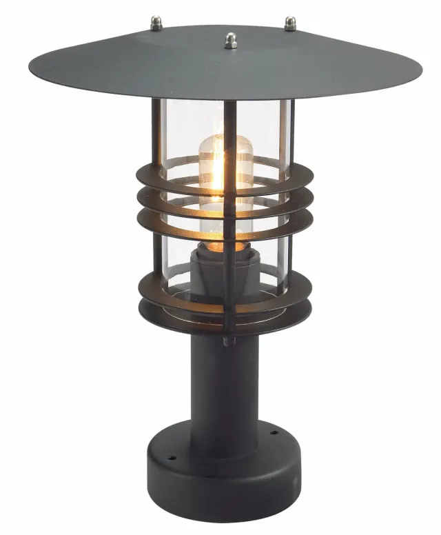 Selva sokkel 31 cm lamp zwart E27