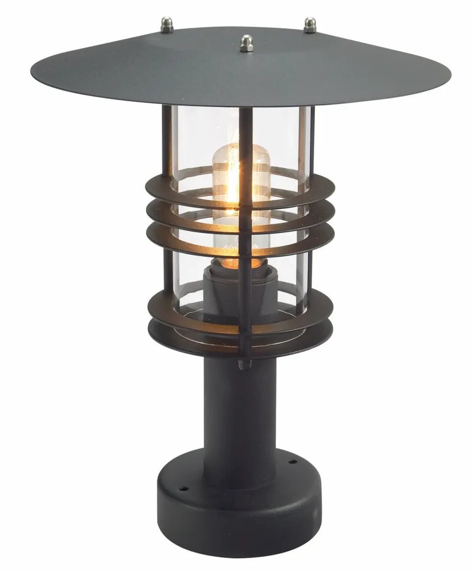 Selva sokkel 31 cm lamp zwart E27