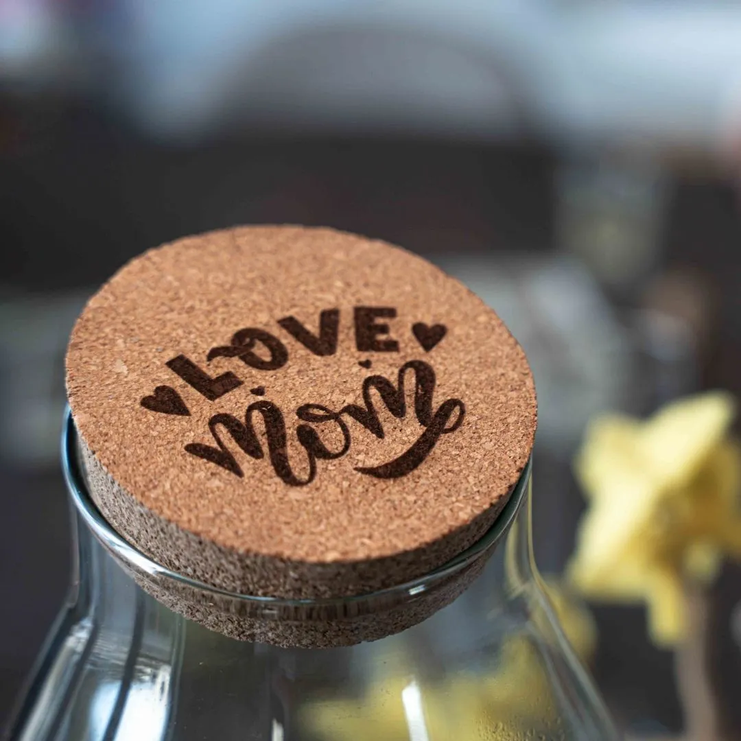 Urbanjungl Drop XL LOVE MOM Terrarium DIY Kit 37 cm