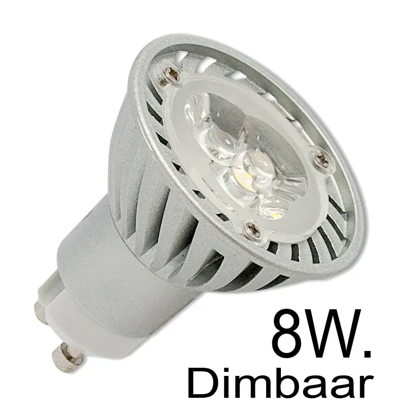 Tuincentrum Heerdink GU-10 8W ledlamp warmwit dimbaar 3000K