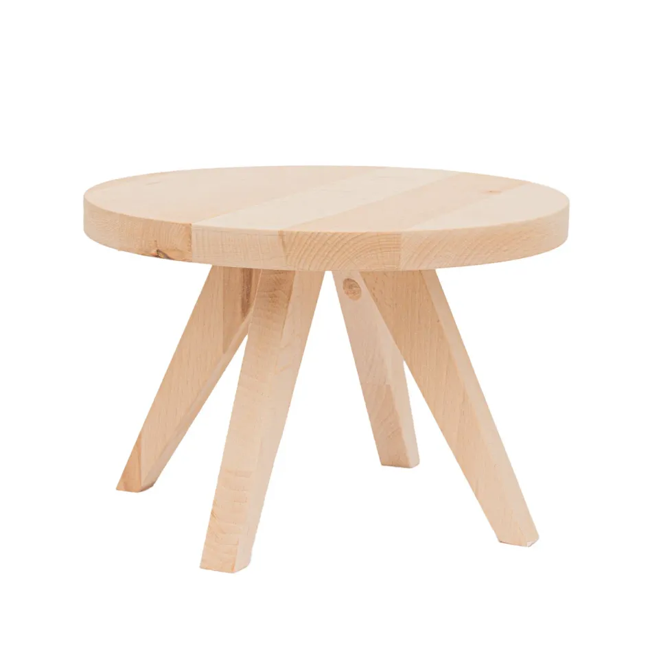 Urbanjungl Tibbe plantentafel hout naturel 17 cm hoog