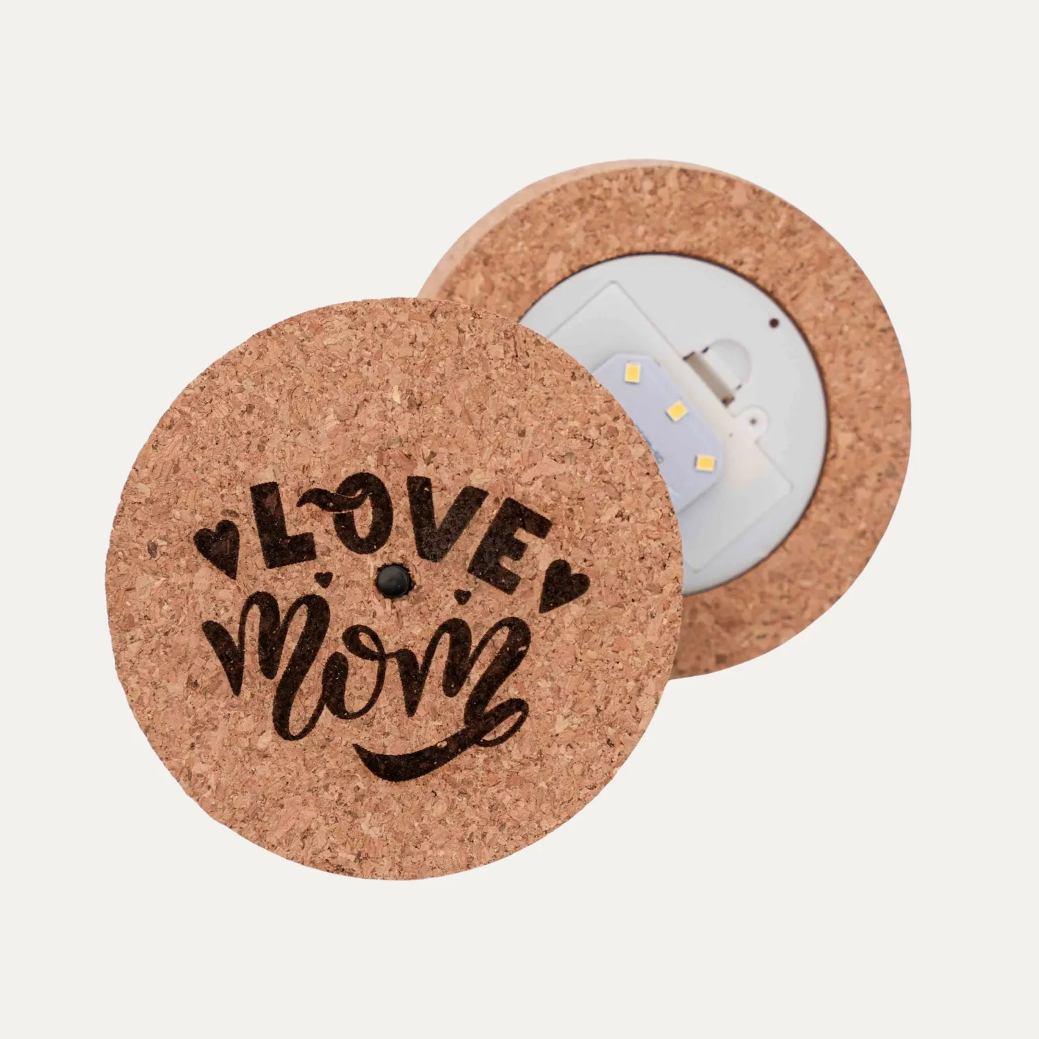 Urbanjungl LOVE MOM LED-kurk S warm licht Moederdag