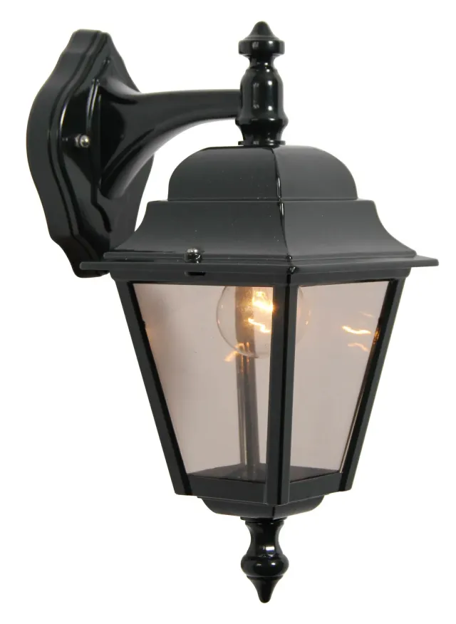 Quadrana 2 buitenwandlamp antiekgroen E27