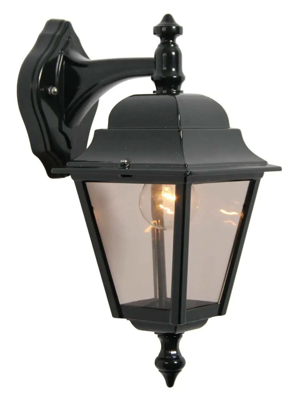 Quadrana 2 buitenwandlamp antiekgroen E27