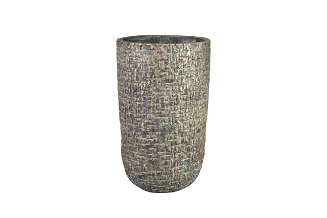 Tuincentrum Heerdink Maxim bloempot shiny earth D14 H24