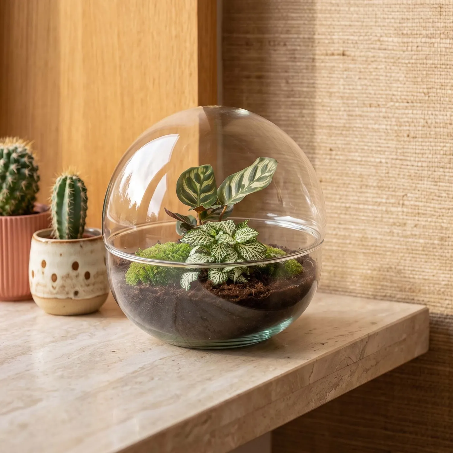 Urbanjungl Dome terrarium DIY kit Ø 20 cm gesloten