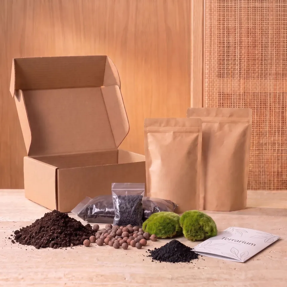 Urbanjungl navulling startpakket S/M terrarium refill