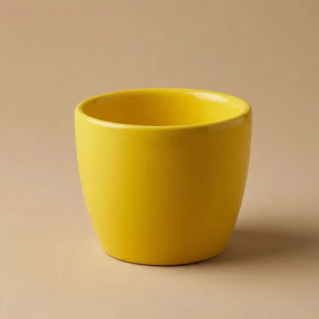Urbanjungl Lemon mini plantenpot geel Ø 6 cm