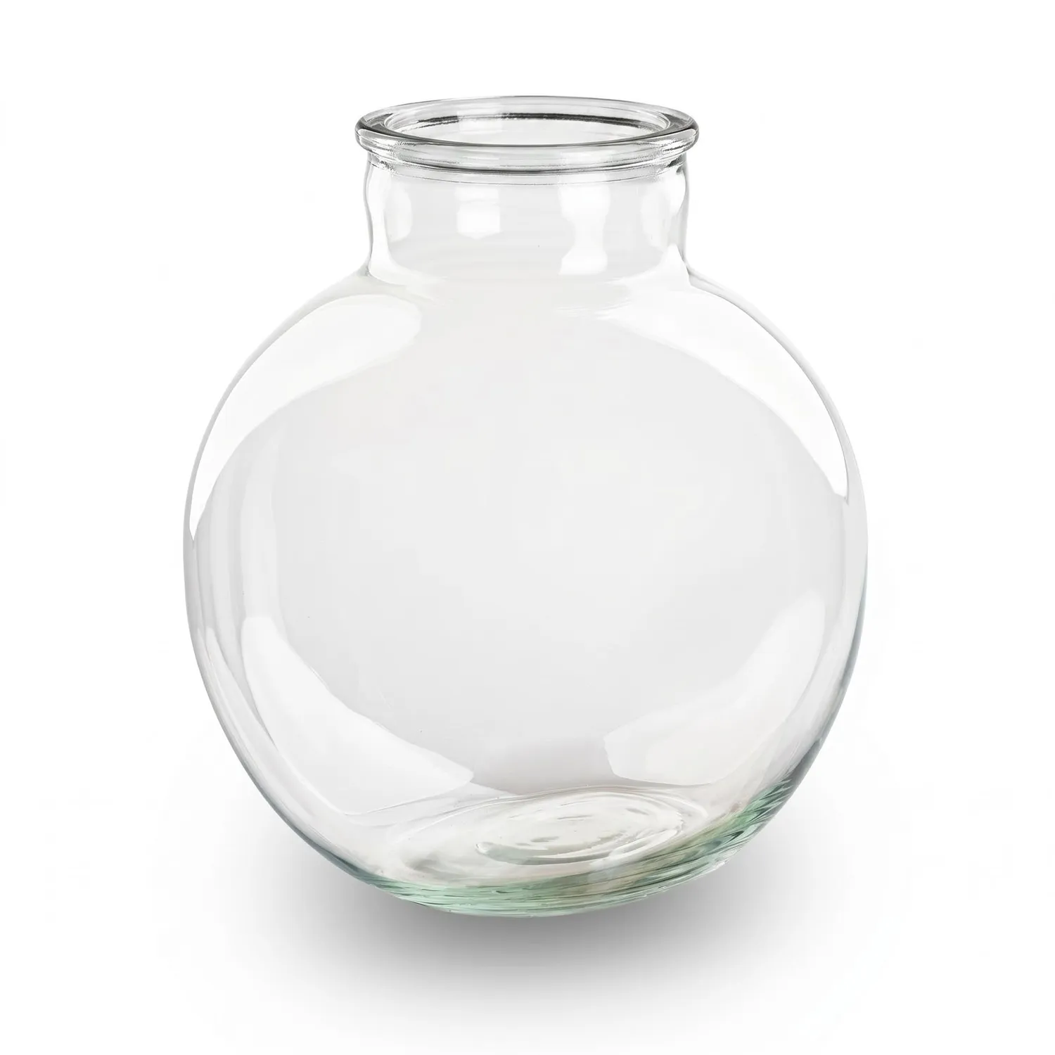 Urbanjungl Bolder Bob terrarium fles 30 cm gerecycled glas