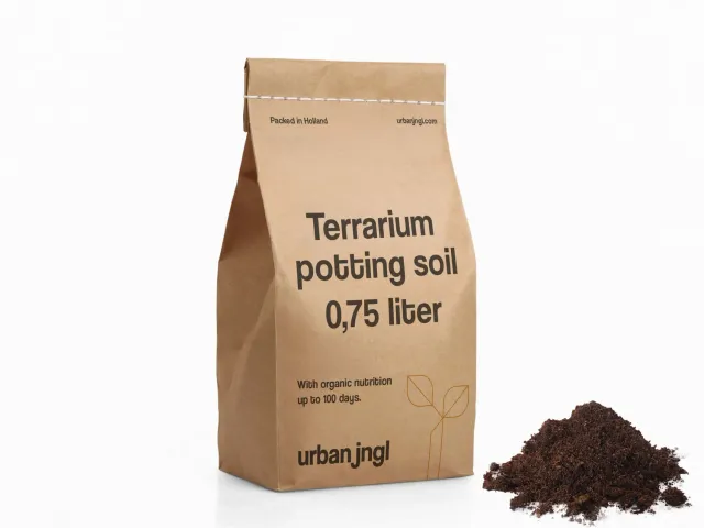 Urbanjungl Terrarium Potgrond 0,75 liter met organische voeding