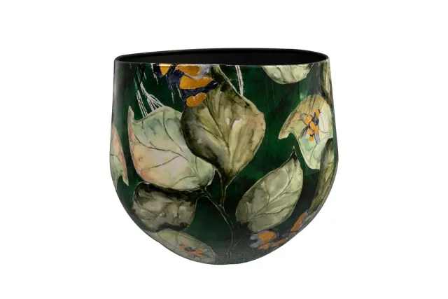 Designed by Lammie Bee Green bloempot groen D33 H28
