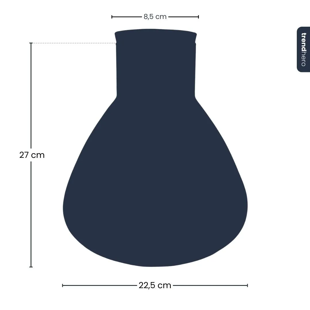 Urbanjungl Sammie terrarium fles kurk Ø 22,5 cm 4 liter glas