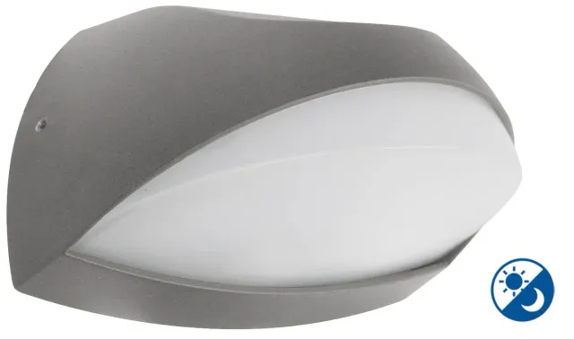 Tuincentrum Heerdink Sensor gevel LED 12W buitenlamp antraciet