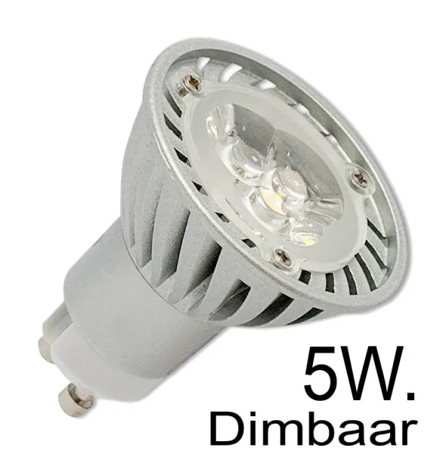 Tuincentrum Heerdink GU-10 5W Ledlamp Spot Warm Wit Dimbaar