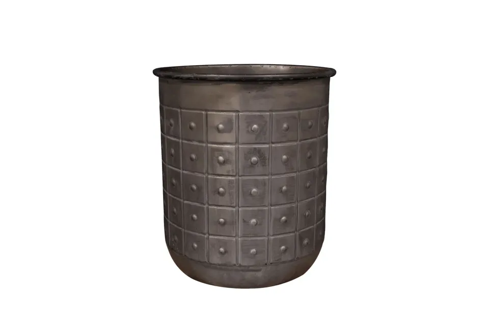 Tuincentrum Heerdink Tobi bloempot lead D32 H36 metaal