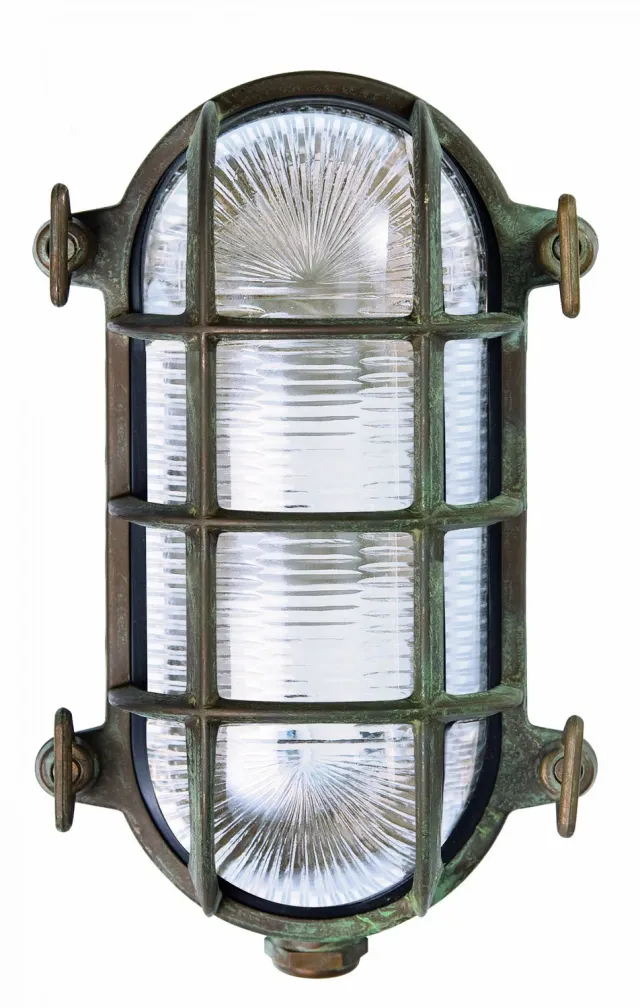 Tuincentrum Heerdink Maritiem gevel lamp koper E27