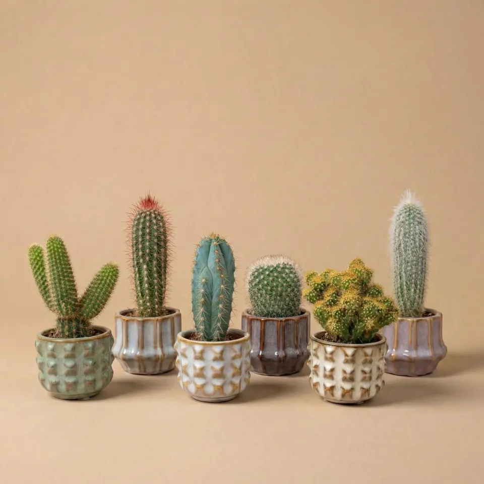 Urbanjungl San Juan Cactus set van 6 mini 8-12 cm