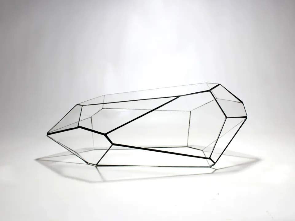 Urbanjungl Nano Planter glazen terrarium 47 cm lang
