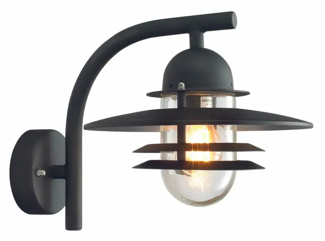 Selva Gevel buitenlamp zwart E27 up-down