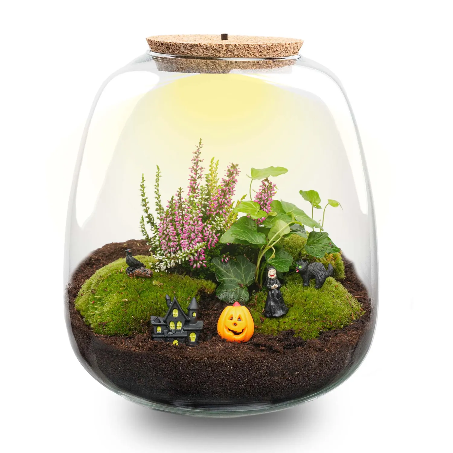 Urbanjungl Emma Trick or Treat Village Terrarium 23 cm Halloween